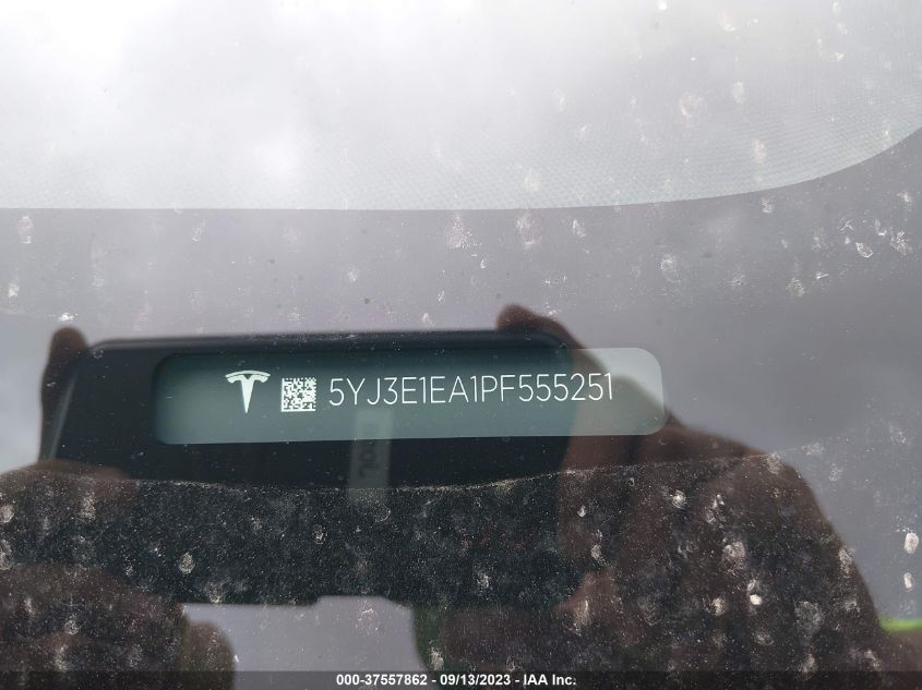 2023 TESLA MODEL 3 - 5YJ3E1EA1PF555251