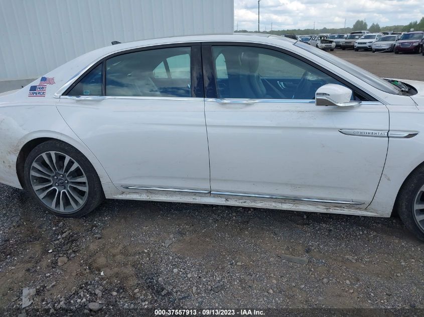 2018 LINCOLN CONTINENTAL RESERVE - 1LN6L9NP2J5602944