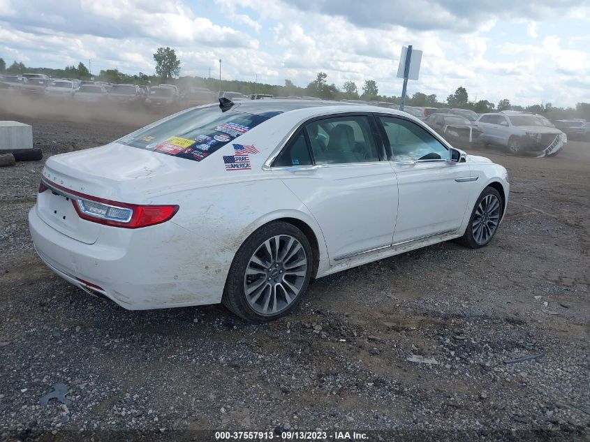 2018 LINCOLN CONTINENTAL RESERVE - 1LN6L9NP2J5602944