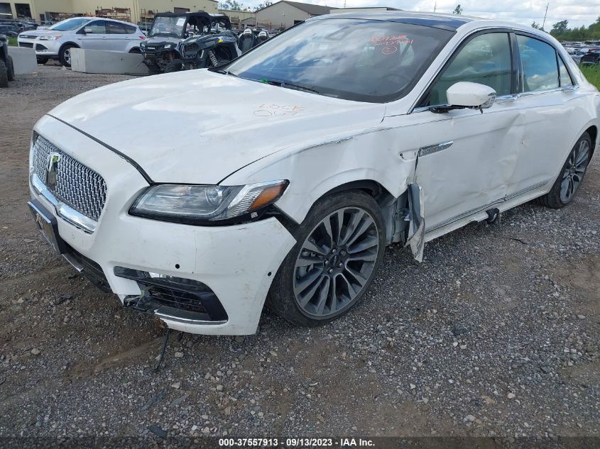 2018 LINCOLN CONTINENTAL RESERVE - 1LN6L9NP2J5602944