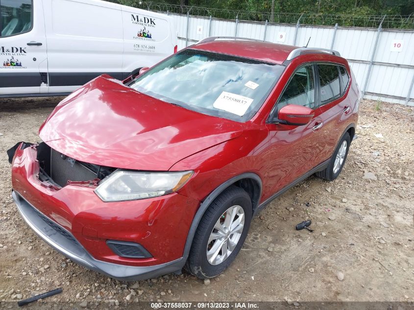 2016 NISSAN ROGUE SV - KNMAT2MTXGP619623