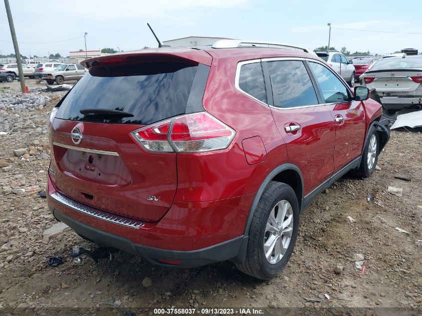 2016 NISSAN ROGUE SV - KNMAT2MTXGP619623