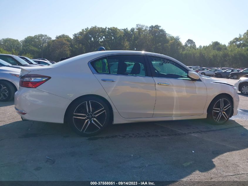 2016 HONDA ACCORD SEDAN SPORT - 1HGCR2F61GA066525