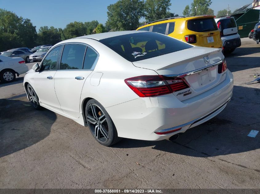 2016 HONDA ACCORD SEDAN SPORT - 1HGCR2F61GA066525