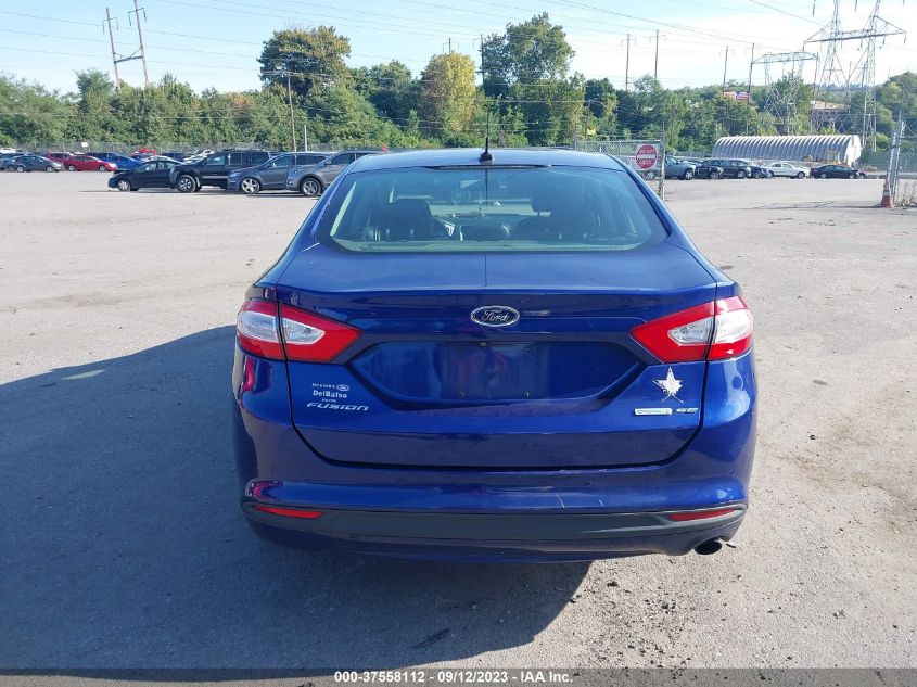 2016 FORD FUSION SE - 3FA6P0HD8GR108587