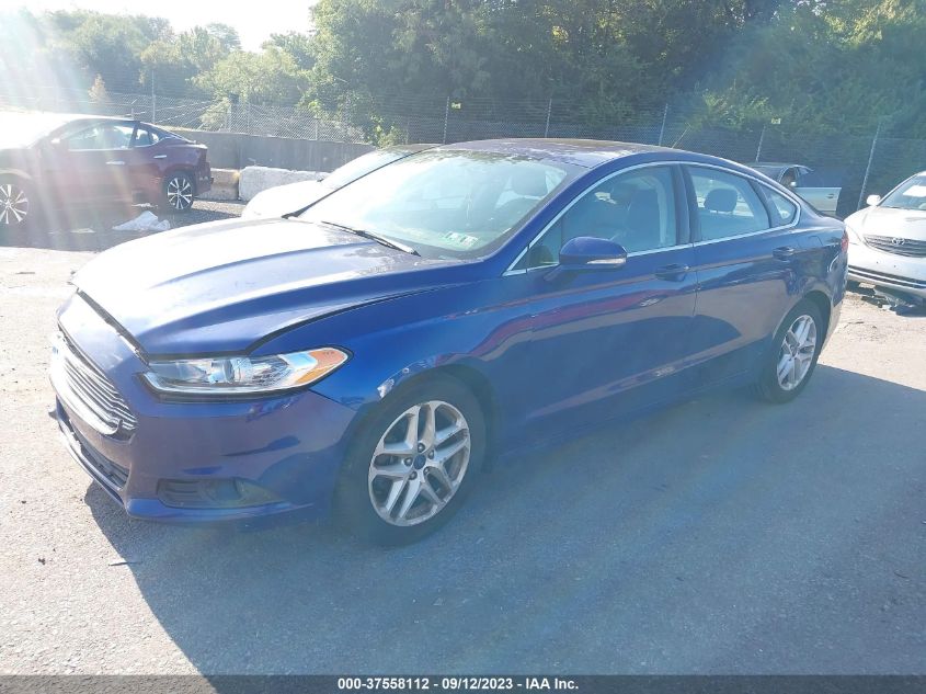 2016 FORD FUSION SE - 3FA6P0HD8GR108587