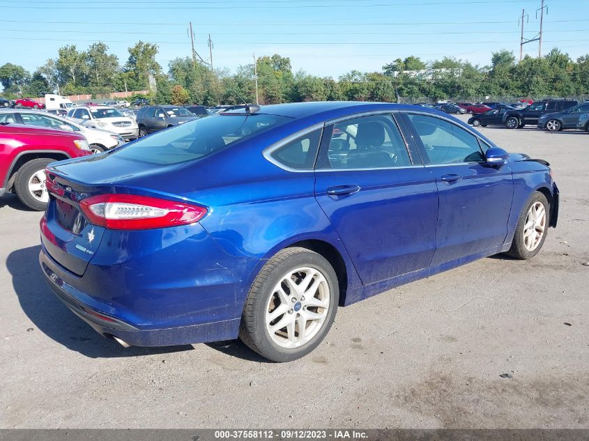 2016 FORD FUSION SE - 3FA6P0HD8GR108587