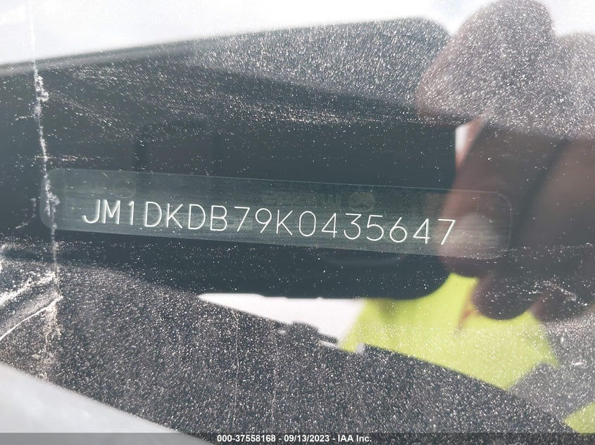 VIN JM1DKDB79K0435647 2019 MAZDA CX-3 SPORT
