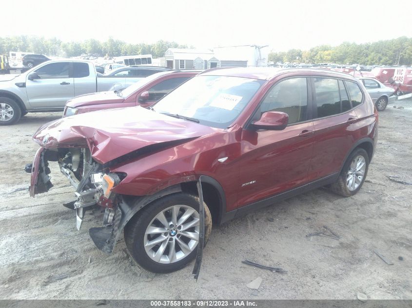 2014 BMW X3 XDRIVE28I - 5UXWX9C50E0D23538