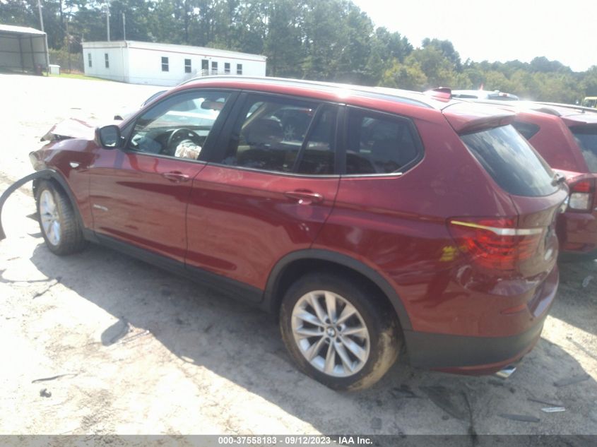 2014 BMW X3 XDRIVE28I - 5UXWX9C50E0D23538