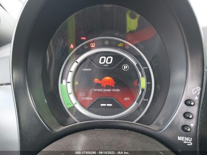 2013 FIAT 500E BATTERY ELECTRIC 3C3CFFGE4DT714081