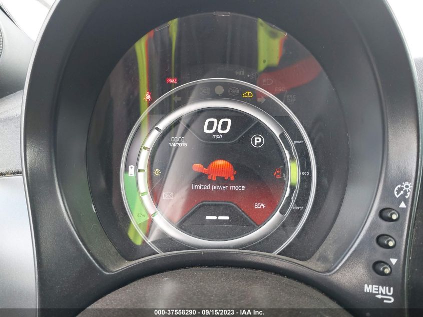 2013 FIAT 500E BATTERY ELECTRIC 3C3CFFGE4DT714081