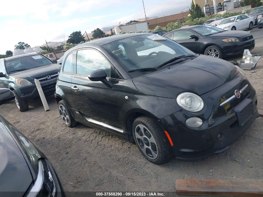 2013 FIAT 500E BATTERY ELECTRIC - 3C3CFFGE4DT714081