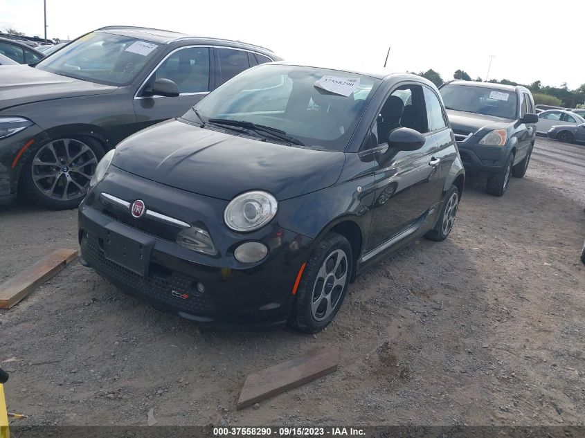 2013 FIAT 500E BATTERY ELECTRIC 3C3CFFGE4DT714081