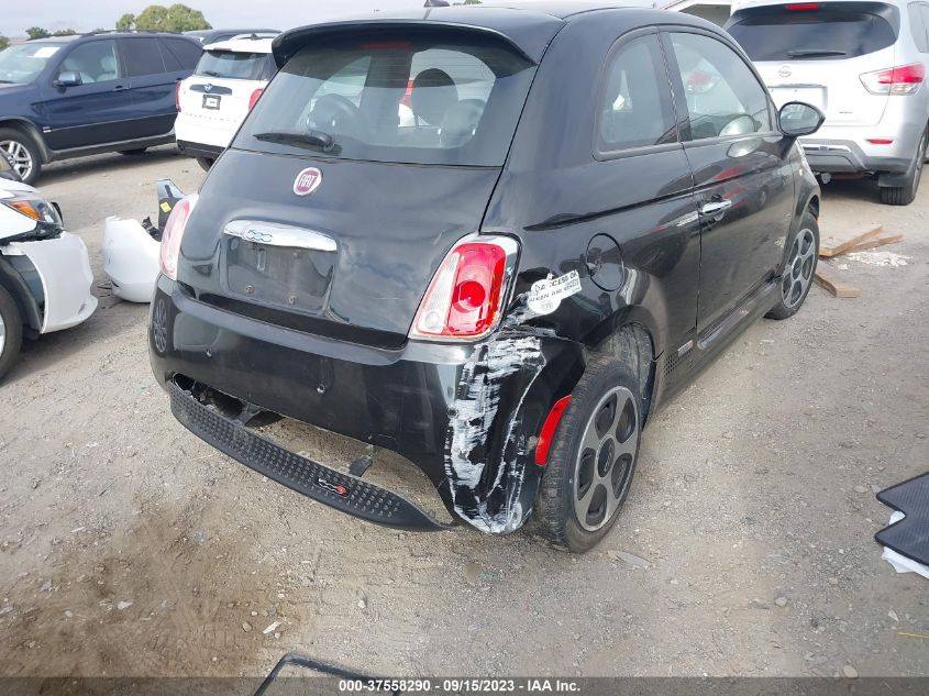 2013 FIAT 500E BATTERY ELECTRIC 3C3CFFGE4DT714081