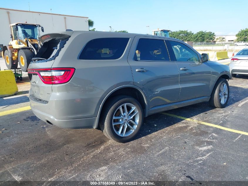 2022 DODGE DURANGO GT - 1C4RDJDG4NC219428