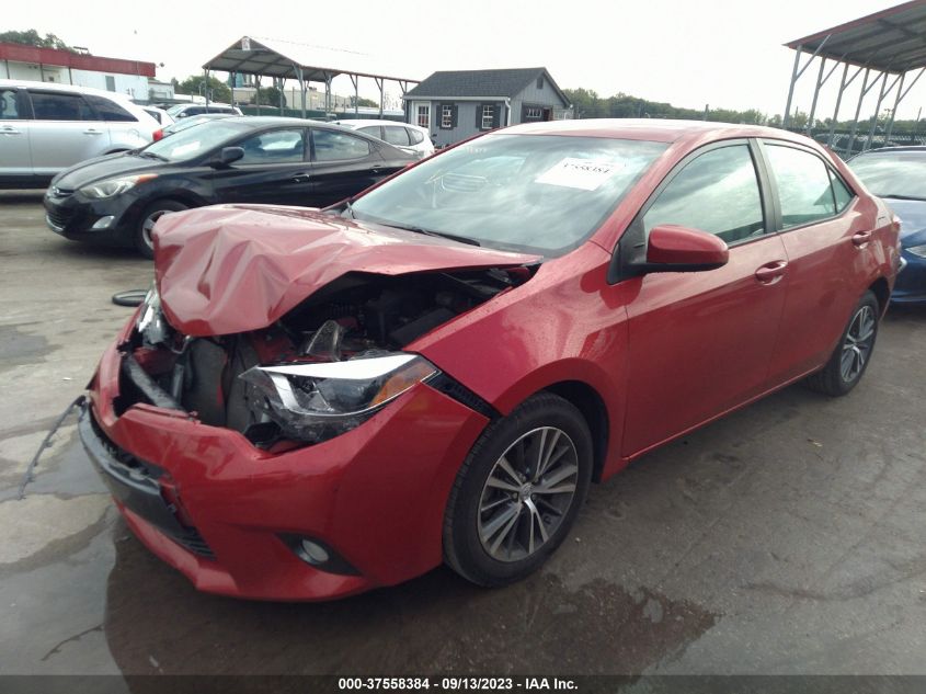 2016 TOYOTA COROLLA L/LE/S/S PLUS/LE PLUS - 2T1BURHE5GC565393