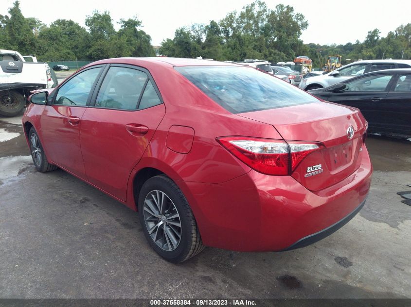 2016 TOYOTA COROLLA L/LE/S/S PLUS/LE PLUS - 2T1BURHE5GC565393