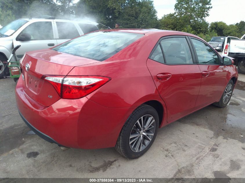 2016 TOYOTA COROLLA L/LE/S/S PLUS/LE PLUS - 2T1BURHE5GC565393