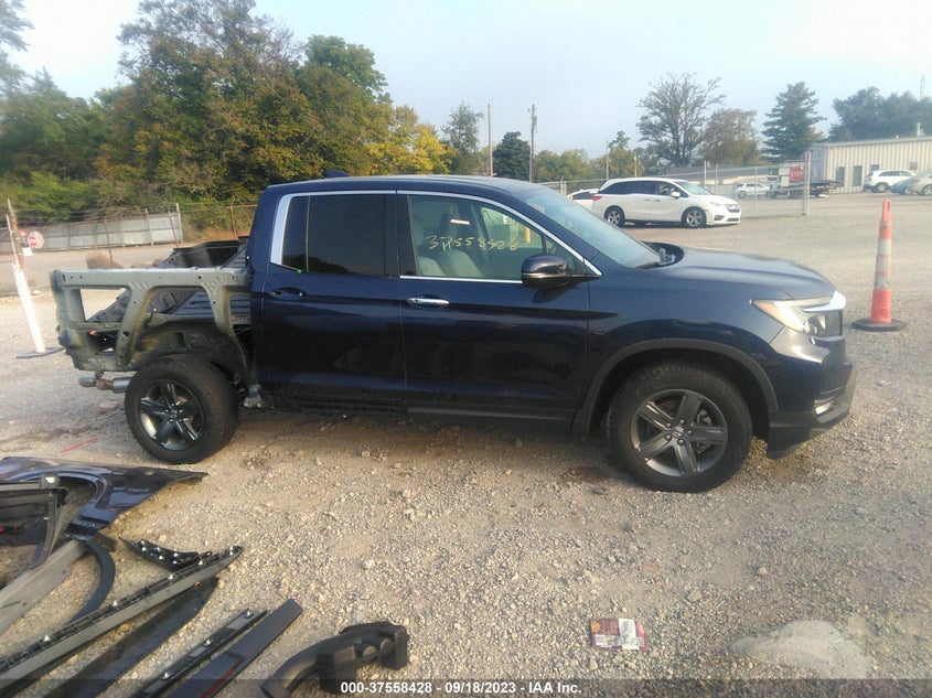 VIN 5FPYK3F70NB010322 2022 HONDA RIDGELINE RTL-E