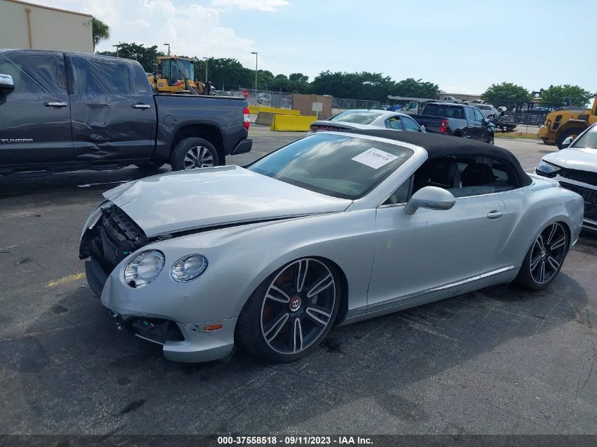 2013 BENTLEY CONTINENTAL GT V8 - SCBGT3ZA6DC082584