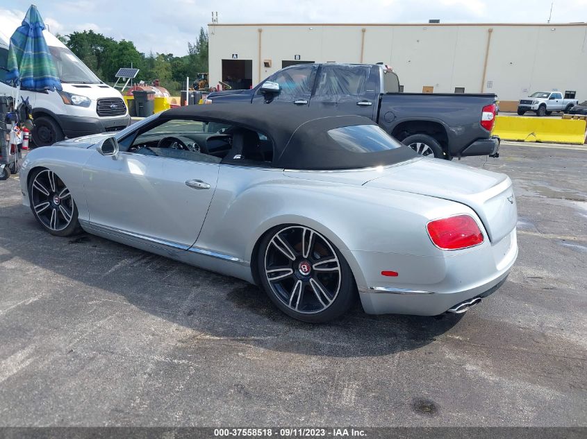2013 BENTLEY CONTINENTAL GT V8 - SCBGT3ZA6DC082584