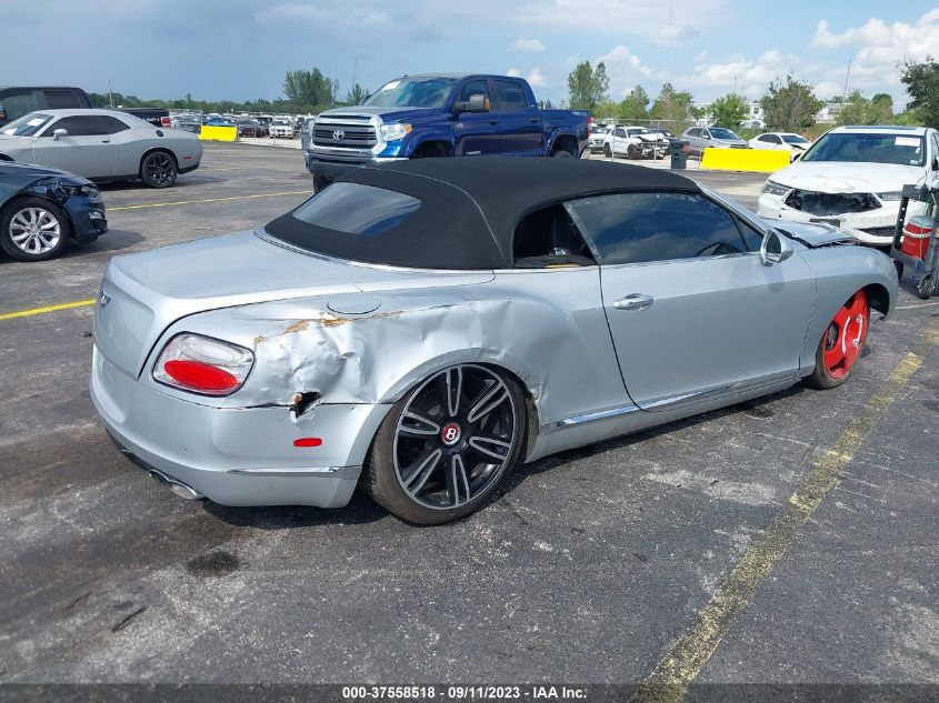 2013 BENTLEY CONTINENTAL GT V8 - SCBGT3ZA6DC082584