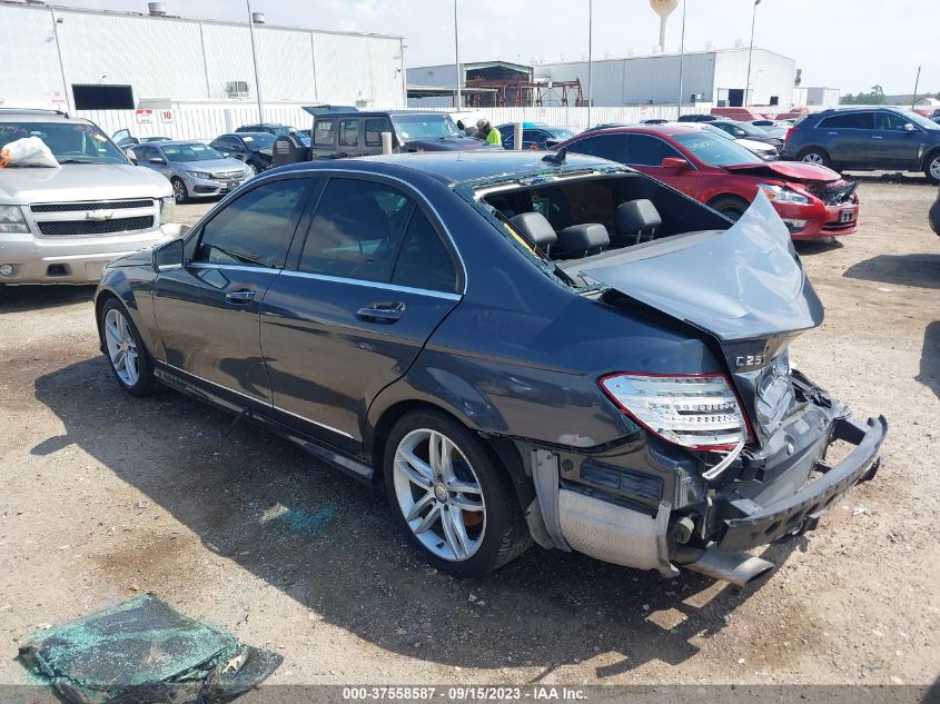 2014 MERCEDES-BENZ C-CLASS C 250 - WDDGF4HB3EA958289