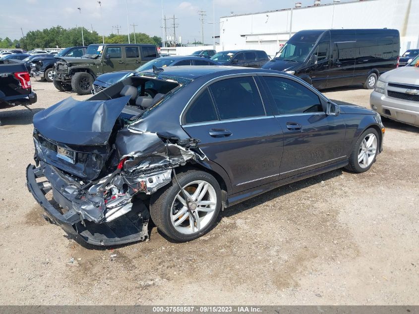 2014 MERCEDES-BENZ C-CLASS C 250 - WDDGF4HB3EA958289
