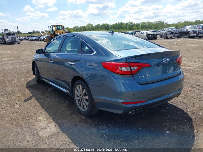 VIN 5NPE34AF4HH584635 2017 HYUNDAI SONATA LIMITED