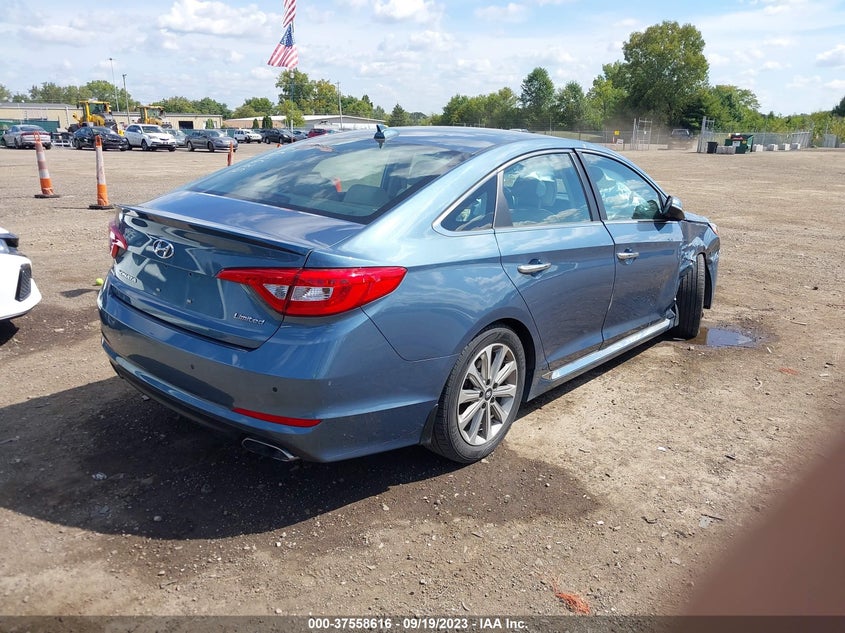 VIN 5NPE34AF4HH584635 2017 HYUNDAI SONATA LIMITED
