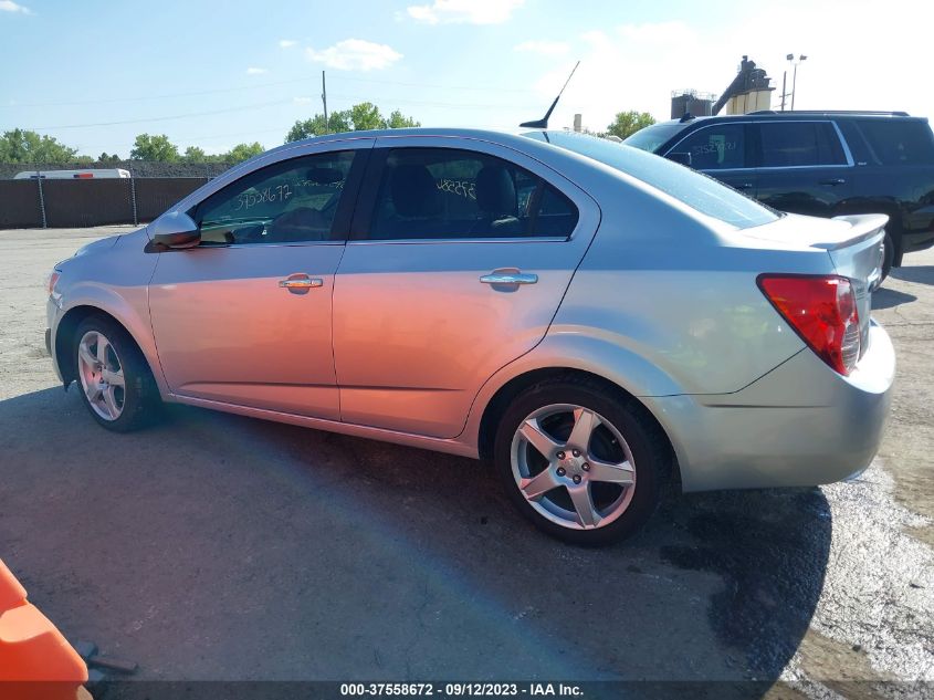 2014 CHEVROLET SONIC LTZ - 1G1JE5SB9E4219808
