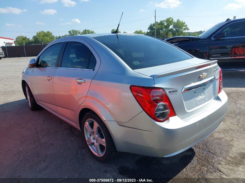 2014 CHEVROLET SONIC LTZ - 1G1JE5SB9E4219808