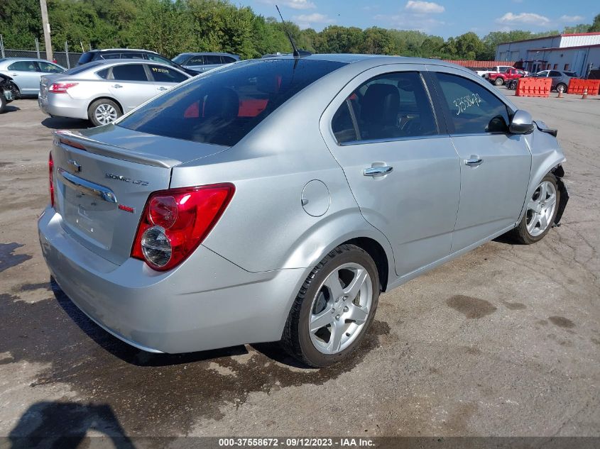 2014 CHEVROLET SONIC LTZ - 1G1JE5SB9E4219808