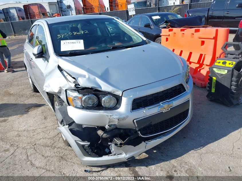 2014 CHEVROLET SONIC LTZ - 1G1JE5SB9E4219808
