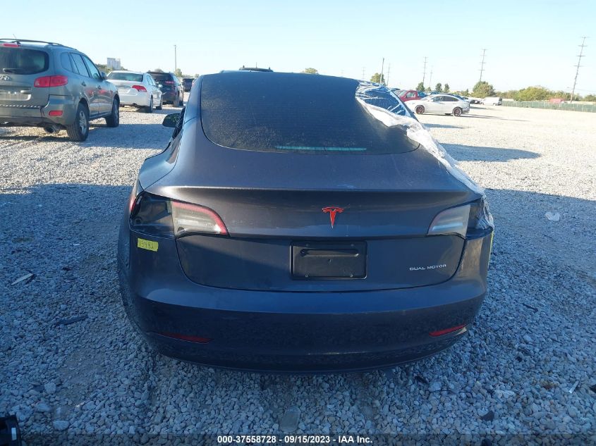 2022 TESLA MODEL 3 LONG RANGE - 5YJ3E1EB2NF207545