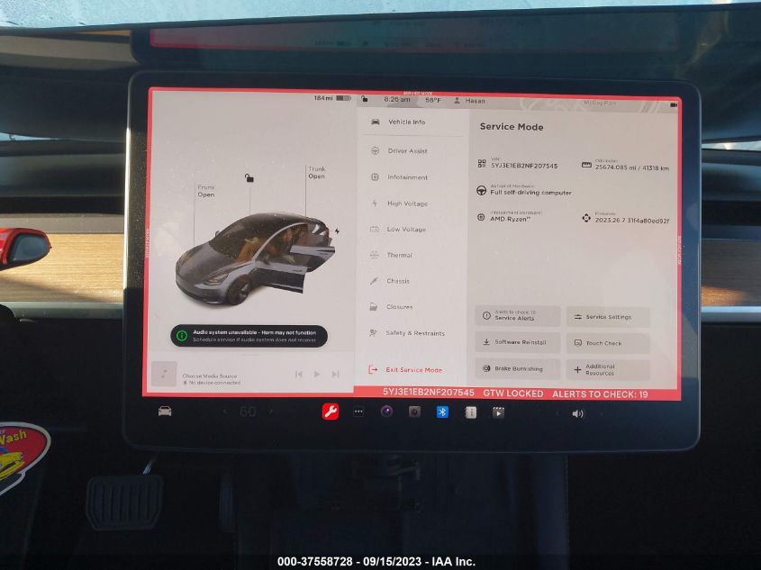 2022 TESLA MODEL 3 LONG RANGE - 5YJ3E1EB2NF207545