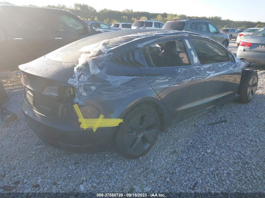 2022 TESLA MODEL 3 LONG RANGE - 5YJ3E1EB2NF207545
