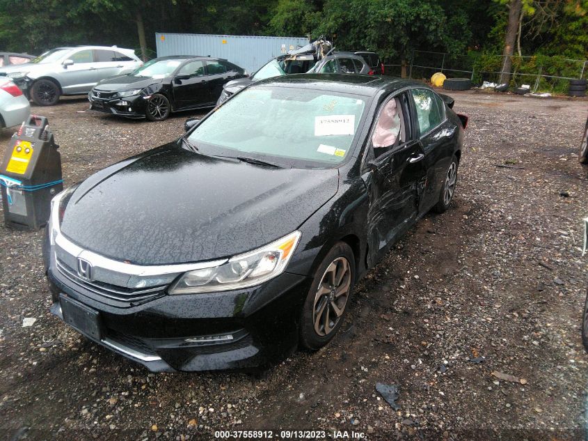 2016 HONDA ACCORD SEDAN EX - 1HGCR2F74GA126175