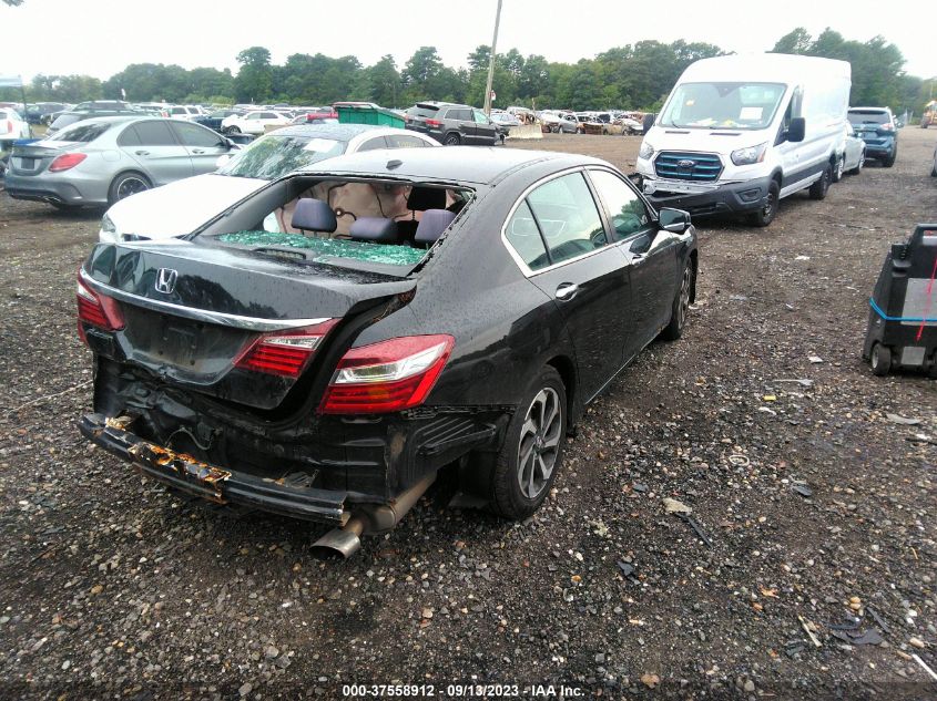 2016 HONDA ACCORD SEDAN EX - 1HGCR2F74GA126175