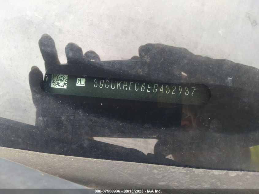2014 CHEVROLET SILVERADO 1500 LT - 3GCUKREC6EG432937