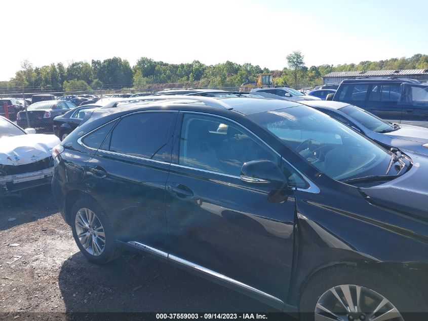 2013 LEXUS RX 450H JTJBC1BA9D2440107