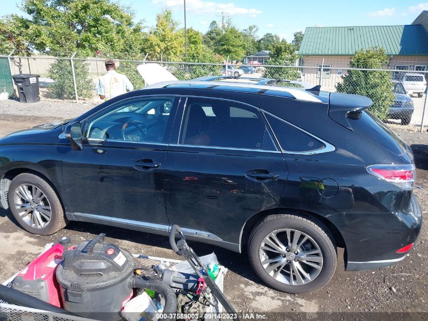 2013 LEXUS RX 450H JTJBC1BA9D2440107