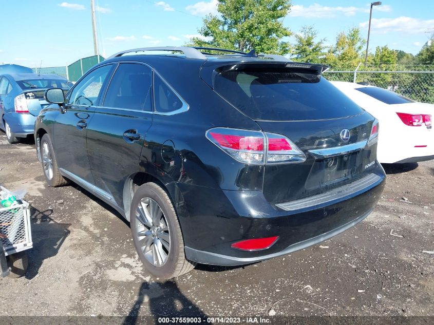 2013 LEXUS RX 450H JTJBC1BA9D2440107