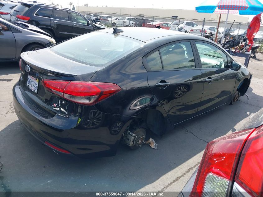 2018 KIA FORTE S - 3KPFL4A75JE210817