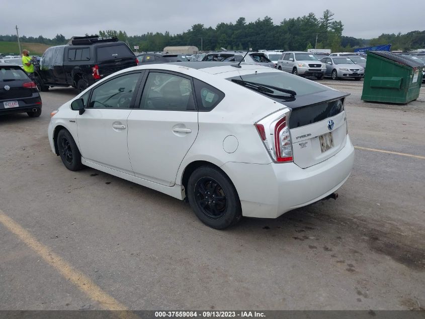 2013 TOYOTA PRIUS ONE/TWO/THREE/FOUR/FIVE - JTDKN3DU2D5695695
