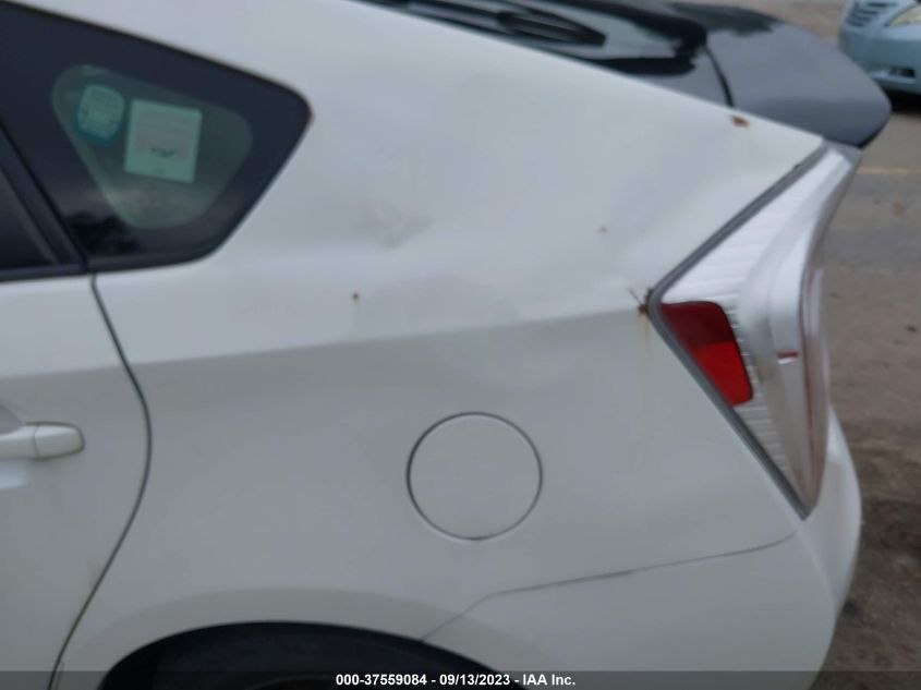 2013 TOYOTA PRIUS ONE/TWO/THREE/FOUR/FIVE - JTDKN3DU2D5695695