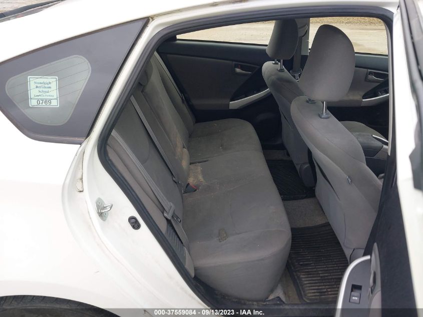 2013 TOYOTA PRIUS ONE/TWO/THREE/FOUR/FIVE - JTDKN3DU2D5695695