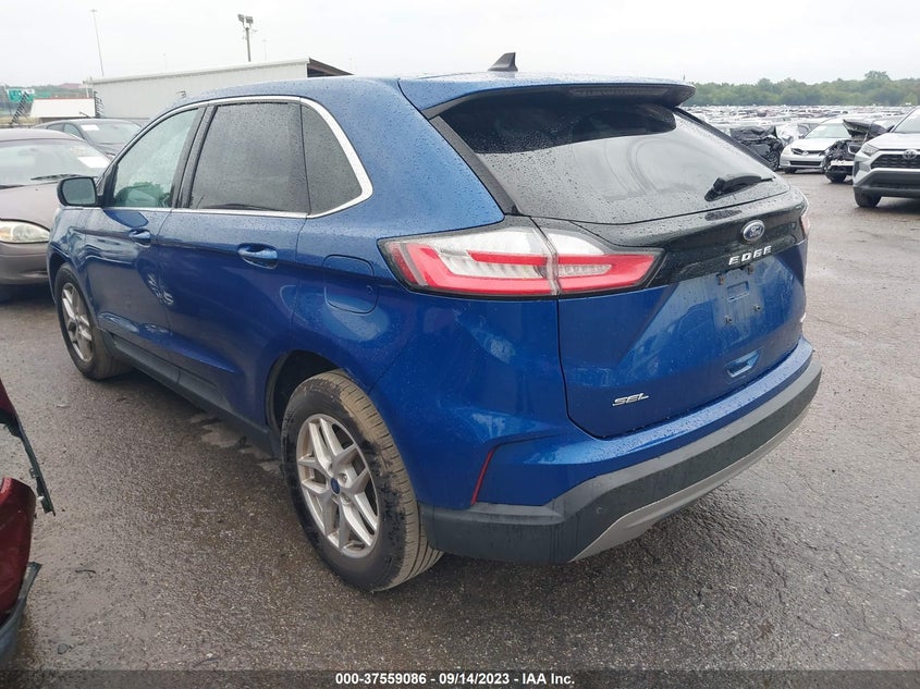 VIN 2FMPK4J96MBA26759 2021 FORD EDGE SEL