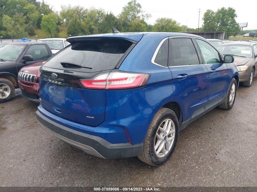 VIN 2FMPK4J96MBA26759 2021 FORD EDGE SEL